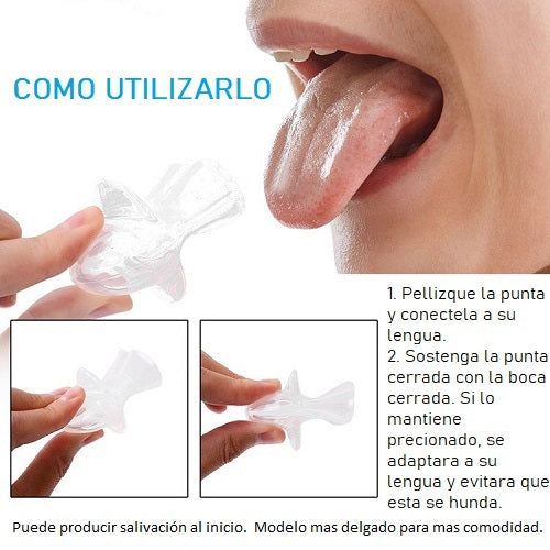 Dispositivo Lingual Anti-Ronquido