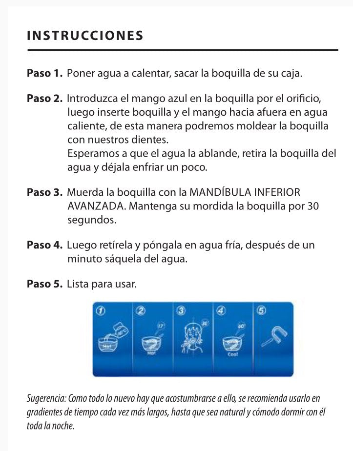 Guarda Bucal Termo Moldeable Antironquido.