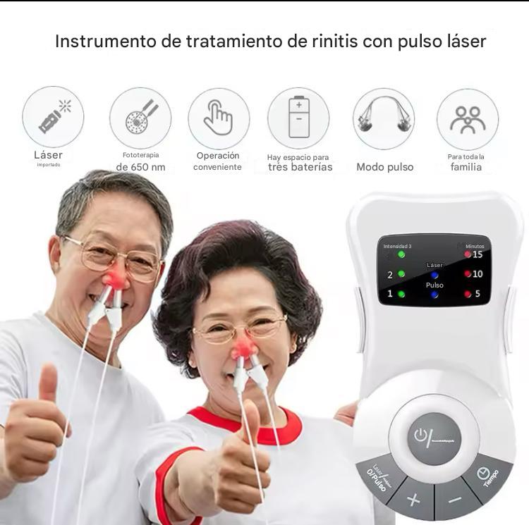 2 En 1  Alergias Nasales, Rinitis y Antironquidos.